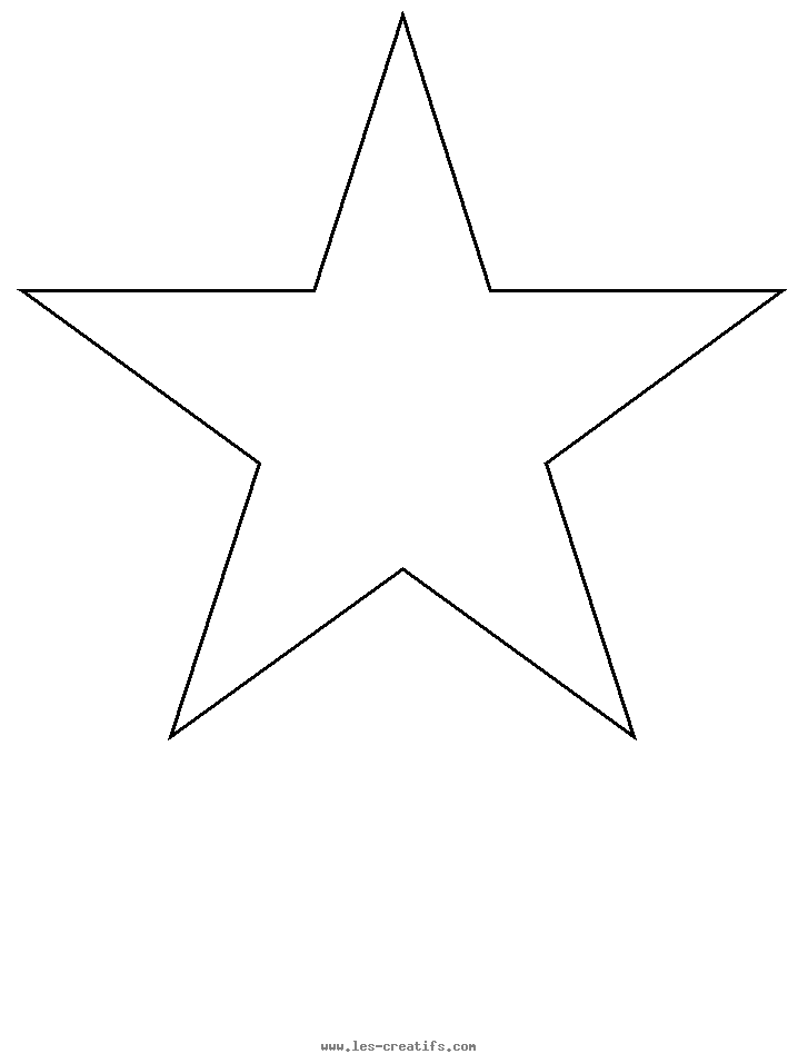 large printable star coloring pages - photo #13