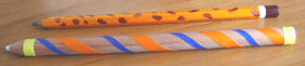 id�e bricolage : crayons personnalises