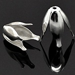 Coupelle en Alliage de Fer Fleur Argenté x 200