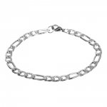 Bracelet N°01 en 304 acier inoxydable de 21 cm