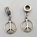 Breloque Peace & Love N°01 x 10