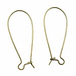 Support Boucle d'oreille Dormeuse 35mm N°05 x 10 Paires