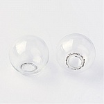 Boules en verre ronde de 14mm 50 pièces à remplir