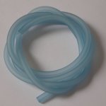 1 mètre cordon Pvc Creux 5 mm Aquamarine