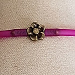 Fermoir pour cordon Pvc Creux 3 mm