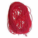 1 mètre de fil PVC de 1.5 mm Rouge.