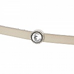 Passant 06 mm en Zamak N°09 Argent