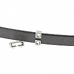 Passant 10 mm en Zamak N°23 Argent