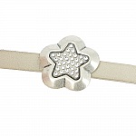 Passant 10 mm en Zamak N°54 Argent