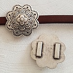 Passant 13 mm en Zamak N°10 Argent