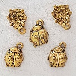 Breloque Coccinelle N°02 Doré