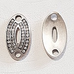 Connecteur 04 mm en Zamak N°03 Argent