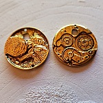 Breloque Mécanisme Horloge N°03 x 10 pièces