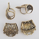 2 Passants écharpes N°58 Doré