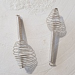 Coupelle Cône calotte Spirale N°12 Argent.