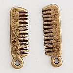 Breloque Peigne à Cheveux coiffure Bronze