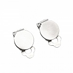 Supports Boucles d'oreilles Clips Plateau N°06 x 1 Paire