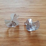 Breloque Pendentif en verre facetté canard N°01-01