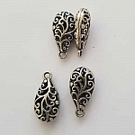 Breloque goutte ajouré N°04-01