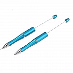 Stylo à décorer pour perles Bleu Azur à customiser x 1 pièce
