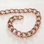 1 mètre de chaine plate N°01 18 x 12 mm