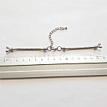 Bracelet Chaîne pour Cadran de Montre Style Européen avec Fermoir Mousqueton 7 X 8.5 Cm