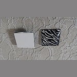 cabochon carré en verre 25mm 028 