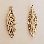 Breloque Fleur Métal N°165 Argent