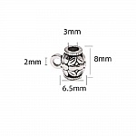 Bélière N°42 Argent Vieilli