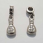 Breloque Dollar N°04 Argent Vieilli