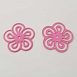 Estampe N°03 Rosace Rose 25 mm