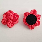 Fleur Tissus Uni 7/8 pétales N°02-02