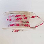 Ruban Galon 15 mm motif Fantaisie N°05 Fushia