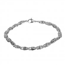 Bracelet N°06 en 304 acier inoxydable de 21.5 cm