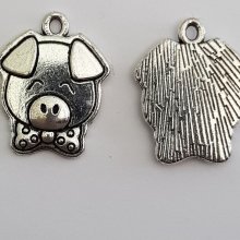 Breloque Cochon N°01 X 1 Pièce