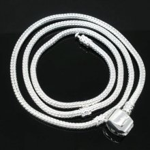 Collier 50cm Argent N°01