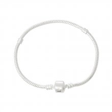 Bracelet Européen Clip 20cm fermoir Lisse