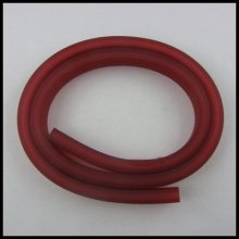 0.50 Cm PVC creux rectangle Rouge