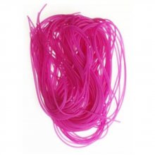 1 mètre de fil PVC de 1.5 mm Fushia Moyen.