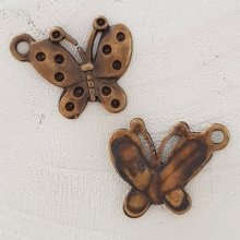 Breloque papillon N°14 Bronze