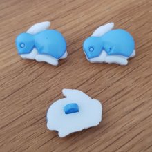 Bouton fantaisie à motifs pour enfants lapin N° 06