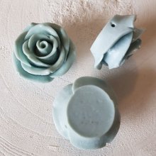 Fleur Synthétique N°02-11 gris clair