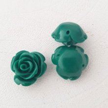 Fleur Synthétique 13 mm N°03-25 Vert foncé