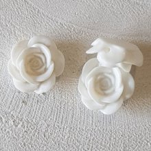 Fleur Synthétique 17 mm N°04-03 Blanc