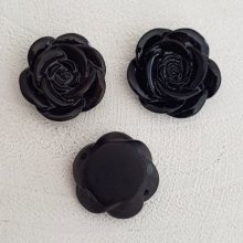 Fleur Synthétique 17 mm N°04-10 Noir 02