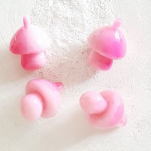 Pendentif Champignon bi-couleur N°01