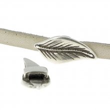 Passant 5 mm en Zamak N°05 Argent