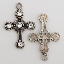 Breloque Croix N°04 Argent