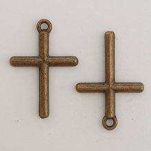 Breloque Croix N°05 Bronze