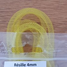 Résille Tubulaire Uni 04 mm Jaune